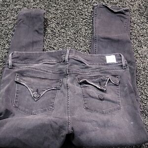 Hudson Jeans Dark Gray Skinny Jeans